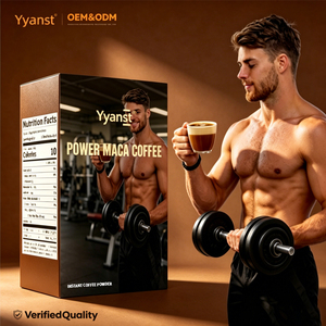 OEM/ODM Café Instantáneo de Maca en Polvo Bajo en Calorías, 10 Calorías por Porción, Suplemento Dietético para Adultos, Bebida Energética para el Bienestar Diario - Product Image 1