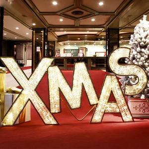 Letras Navideñas Iluminadas LED 3D IP65, Decoración Navideña Impermeable para Centros Comerciales, Calles y Exteriores - Product Image 3