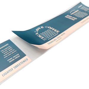 Gestanste, fantasievormige, zelfklevende kraftpapier stickerlabels voor doosafdichting - Product Image 4