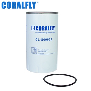 Filtre séparateur d'eau et de carburant pour moteur de camion, de bus et d'excavatrice, pièces de rechange 400508-00063 P502668 pour Doosan - Product Image 2