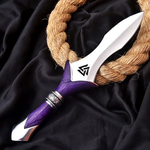 Cuchillo de Acero Inoxidable al por Mayor con Acabado Decorativo Personalizado en el Mango, Construcción Artesanal y Flexible - Product Image 4
