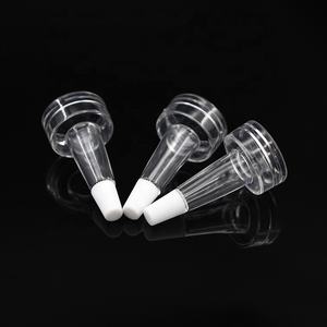 <span class=keywords><strong>Goutteur</strong></span> en <span class=keywords><strong>plastique</strong></span> souple transparent 13 mm 20 mm, bouchon compte-gouttes pour ampoule de poudre lyophilisée, flacon de sérum - Product Image 3