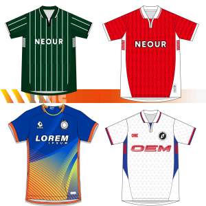 Meistverkaufte Retro Herren Fußball-Trikots Set Hochwertige Maßanfertigung OEM Automatisierter Zuschnitt Digital Sublimations-Sportbekleidung - Product Image 1