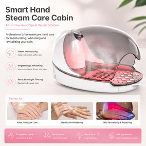 เครื่องอบไอน้ำนาโนสำหรับมือ Salon Smart Beauty สำหรับช่างทำเล็บ บำรุงผิวมือ แคปซูลไวท์เทนนิ่ง ฟื้นฟูผิวมือให้นุ่มชุ่มชื้น - Product Image 1