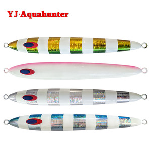 Señuelo de jigging luminoso de 600g de hundimiento rápido para pesca de carpas en aguas profundas, señuelo de placa de hierro para pesca desde embarcación. - Product Image 5