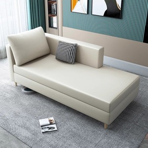 <span class=keywords><strong>Minsu</strong></span> Apartment Hotel Edler Sessel Sofa Gästezimmer Schlafzimmer Moderner Einfacher Freizeitstuhl Bequemer Liegestuhl mit Holzfußstütze - Product Image 5