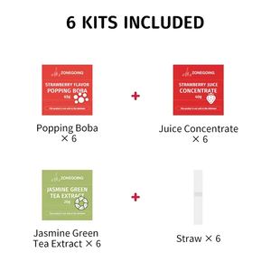 Approvisionnement d'usine en Chine parfait pour la famille kit de thé boba instantané bricolage pour le thé <span class=keywords><strong>bob</strong></span> - Product Image 4
