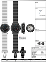 Reloj de acero con movimiento NH35 Vintage personalizado, resistente al agua, ventana de día, fecha negra completa, relojes mecánicos automáticos para hombre
