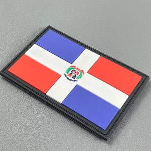 Parche de Bandera de Dominica de PVC de Goma, Nuevo, Alta Calidad, Colores Personalizados Disponibles - Product Image 6