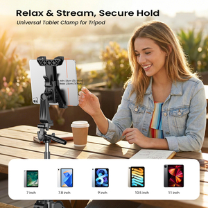 Support universel <span class=keywords><strong>pour</strong></span> <span class=keywords><strong>tablette</strong></span>, adaptateur <span class=keywords><strong>trépied</strong></span> <span class=keywords><strong>pour</strong></span> iPad, <span class=keywords><strong>Samsung</strong></span> Galaxy Tab Surface 7-12 pouces - Product Image 3