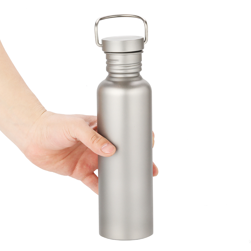 Титан бутылка для воды lightweight400ml/ 600 мл/750 мл Посуда для спорта на открытом воздухе для верховой езды велосипедные бутылки для воды для спорта и путешествий