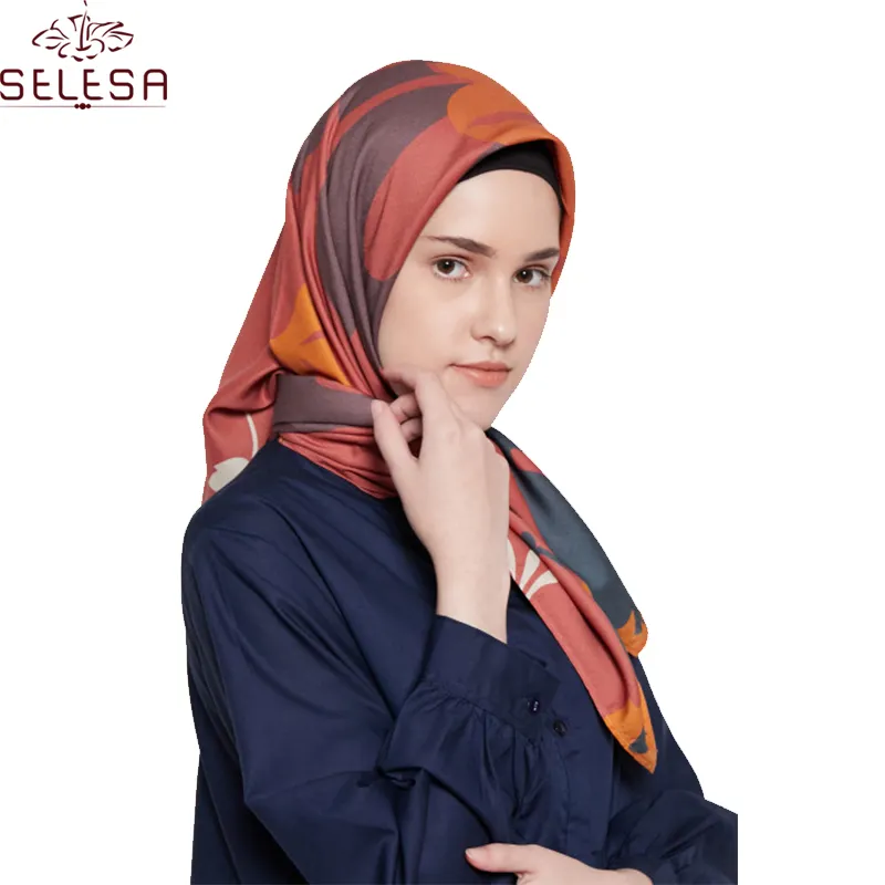 Hiện Đại Hồi Giáo Quần Áo Thổ Nhĩ Kỳ Sarees Giá Thấp In Hoa Khăn Phụ Nữ Hijab Cho Baju Kurung Womens