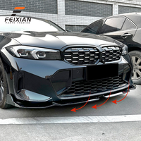 Para BMW Serie 3 G20 LCI 2023+ 320i 325i M Sport, Kit de Carrocería con Parachoques Delantero de Fibra de Carbono ABS, Color Negro Brillante, Suministro al por Mayor FEIXIAN