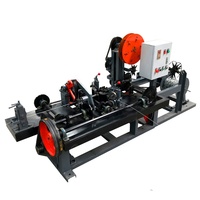 Machine automatique à grande vitesse pour la fabrication de fil barbelé torsadé à brin unique