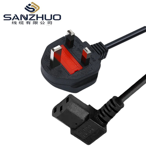 Oem Anh cắm 3 pin phẳng dây điện với C13 kết nối-1.5m/3m chất lượng cao cáp đồng cho máy tính/máy tính xách tay - Product Image 4