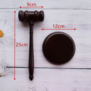 Abogado subastador martillo <span class=keywords><strong>de</strong></span> madera maciza juez mazo con accesorios <span class=keywords><strong>de</strong></span> corte <span class=keywords><strong>de</strong></span> subasta grabados para jueces <span class=keywords><strong>de</strong></span> derecho abogados subastadores - Product Image 3