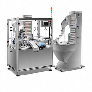 Máquina de Ensamblaje de Tapas de Alta Velocidad de Dos Partes, Tipo Push-Pull, para Tapas a Prueba de Niños, Tapas de Agua de 19L, Vibrador Automático, 8000 por Hora - Product Image 4