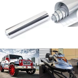 Petit rouleau de 30x150CM, pièces de découpe à la Machine, vinyle chromé, <span class=keywords><strong>papier</strong></span> d'emballage pour vélo, autocollants de <span class=keywords><strong>moto</strong></span> pour ordinateur portable - Product Image 4