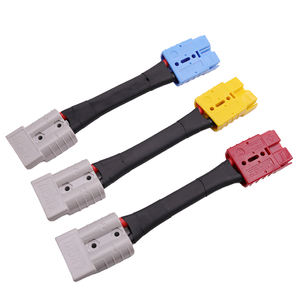 Uzatma Kablosu Kablo Demeti Süper Yumuşak Silikon Pil Bağlantı Kablosu 50A/120A/175A/350A/600V <span class=keywords><strong>2</strong></span>/4/6/8/10/12AWG - Product Image 1