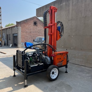 디젤 크롤러 물 우물 드릴링 리그 깊이 100m 150m 200m 300m 농업 관개 시스템에 적합 - Product Image 3