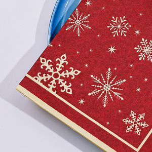 Bán Buôn Siêu Mềm Đầy Màu Sắc In Khăn Ply 20Pcs Trang Trí Bữa Ăn Tối Khăn Ăn, Nhiều Màu In Giấy Tissue Cho Giáng Sinh, Tổ Chức Sự Kiện - Product Image 3