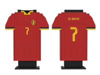 Mini Blocs de Construction en Jersey à Particules, Uniforme de Basketball et de Football, Jouet de Construction DIY, Briques en Plastique, Cadeau Éducatif pour Garçons