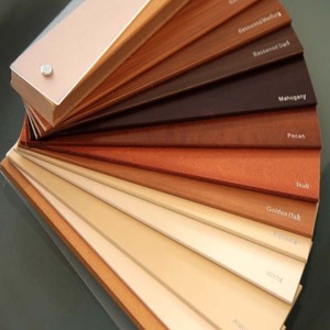 Modern Manual Cordless PVC Venetian <strong>Blinds</strong> Faux Wood Shades <strong>Magic</strong> Stick for Vertical <strong>Blind</strong> Factory Supply Built-in Fabric - Product Image 4