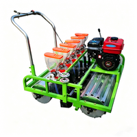 Semoir manuel haute précision pour légumes, moteur essence/diesel, planteur d'oignons, tomates, choux, petites graines réglables