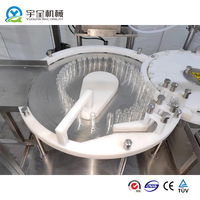 Machine automatique de remplissage, bouchage et scellage de flacons liquides, machine de remplissage de liquides injectables pour flacons en verre