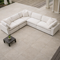 Von Käufern Bevorzugtes und Skulpturales Wohnzimmer-Sofa im Wolken-Stil, Inspiriert von Cloud Couch und Cloud Couch Sectional