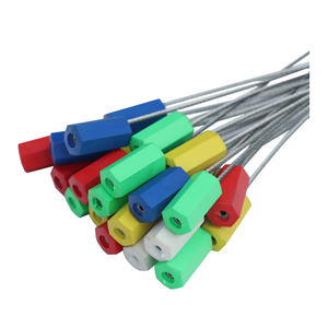 Container con dấu cáp xe tải có thể điều chỉnh chống Làm xáo trộn xe tải lục giác Dây cáp nhựa an toàn con dấu - Product Image 6