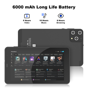 แท็บเล็ตเพื่อความบันเทิง C Idea ODM/OEM ขนาด 7 นิ้ว ระบบปฏิบัติการ Android 15 แรม 8GB ความจุ 256GB รองรับ 5G WiFi หน้าจอ IPS พร้อมพอร์ต USB Type C (สีดำ) - Product Image 5