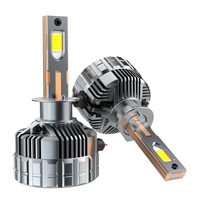 Phare LED V33 H1 H3 H4 H7 H11 H4 H13 9004 9007 pour voiture, ampoule 180W