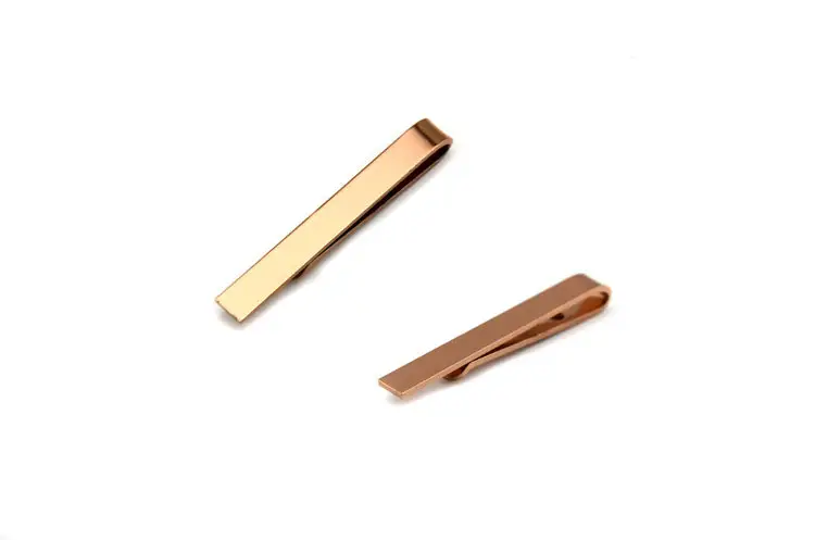 WD Hot sale New design eight color tie clips are available for men and women