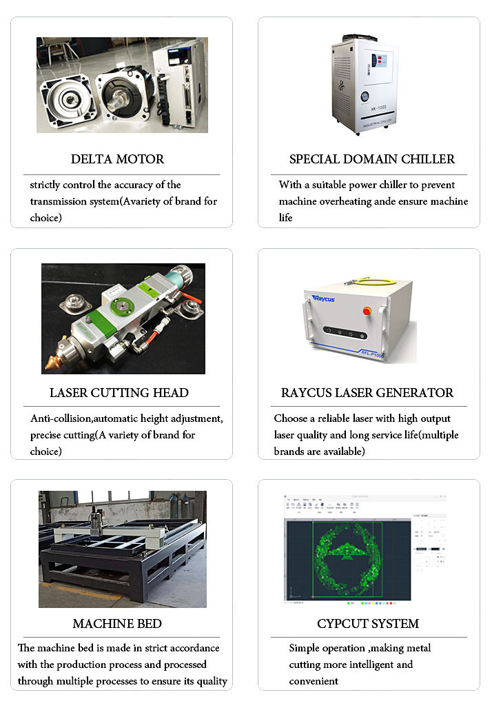 Fiber Laser Cutting Machine Metal Tube Fiber Laser Cutting Machine CNC Tube Length 1000w Laser Power
