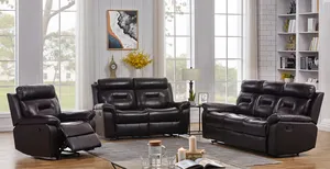 Hogar muebles modernos tela sofá reclinable moderno sofá aire cuero silla reclinable sala de estar sofá