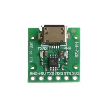 CH340E konverter seri USB ke TTL, modul CH340G alternatif 5V/3.3V untuk pro mini tersedia