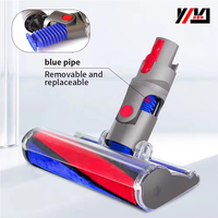 Repuestos para Dyson V11: Tubo de succión con conexión para cabezales de limpieza de rodillos blandos V6, V7, V8, V10 y fuelles