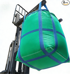 Bolsa de Gran Capacidad, Bolsa de Una Tonelada, Tamaño Estándar, Construcción de Polipropileno Tejido de Alta Resistencia, Alta Capacidad de Carga y Seguridad - Product Image 1