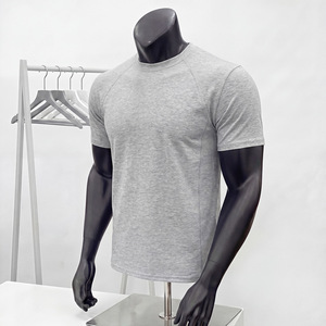 Men Compression Double Shoulder Seams <b>T</b> <b>Shirt</b> Quick Dry Short Sleeve Sports Tee O Neck Slim Fit Gym Running Top - Product Image 4