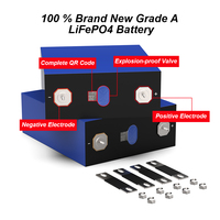 Wistek US UE Ukraine Stock HSEV EV E 314Ah 330Ah EV grade a Batterie de stockage d'énergie solaire Lifepo4 50Ah 100Ah 280Ah 314Ah AKKU