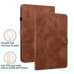 Housse de tablette universelle en cuir avec fente pour carte pour Samsung <span class=keywords><strong>Galaxy</strong></span> <span class=keywords><strong>Tab</strong></span> S9 +/S9 FE + 12 pouces <span class=keywords><strong>coque</strong></span> de tablette de mode antichoc - Product Image 5