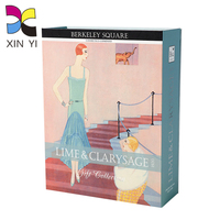 Boîte cadeau magnétique rigide avec logo personnalisé imprimé, en carton gris recyclable, papier artistique, emballage luxueux avec fermeture magnétique