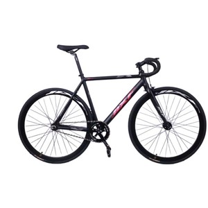 Vélo à pignon fixe, cadre en alliage d'aluminium, 700x28C, vélo de course sur route à une vitesse pour hommes et femmes - Product Image 2
