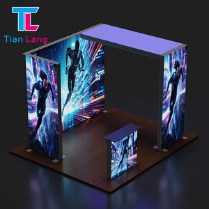 Cabina de exposición de alta calidad de configuración rápida, equipo de Feria Comercial portátil, caja de luz de exhibición, exposición LED - Product Image 4