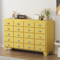 Armoire de rangement en métal à plusieurs tiroirs |   Commode de style apothicaire moderne à 20 tiroirs, construction robuste, montage facile pour la maison ou le bureau