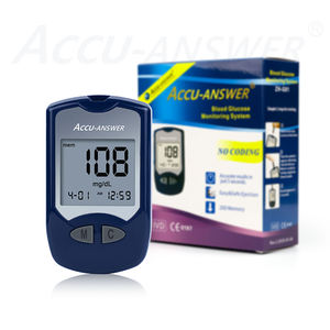 ACCU-ANSWER ZH-G01 휴대용 혈당 측정기, 거의 무통 검사용 저샘플량, 3년 보증, CE 인증 - Product Image 5