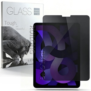 Nouveau Protecteur d'écran en Verre Trempé Confidentialité 9H Anti-rayures 2.5D à Colle Intégrale Premium pour <span class=keywords><strong>iPad</strong></span> 2026, compatible <span class=keywords><strong>iPad</strong></span> Pro 11e génération, Air 11, 13, Mini 7 - Product Image 1