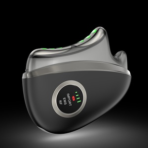 เครื่องนวดหน้ายกกระชับ ราคาส่ง รุ่น Y Shape Facial Guasha Massager พร้อมไฟ 3 สี และการบำบัดด้วยแสง - Product Image 1