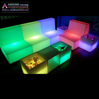 Pouf et fauteuil LED (Sf201)